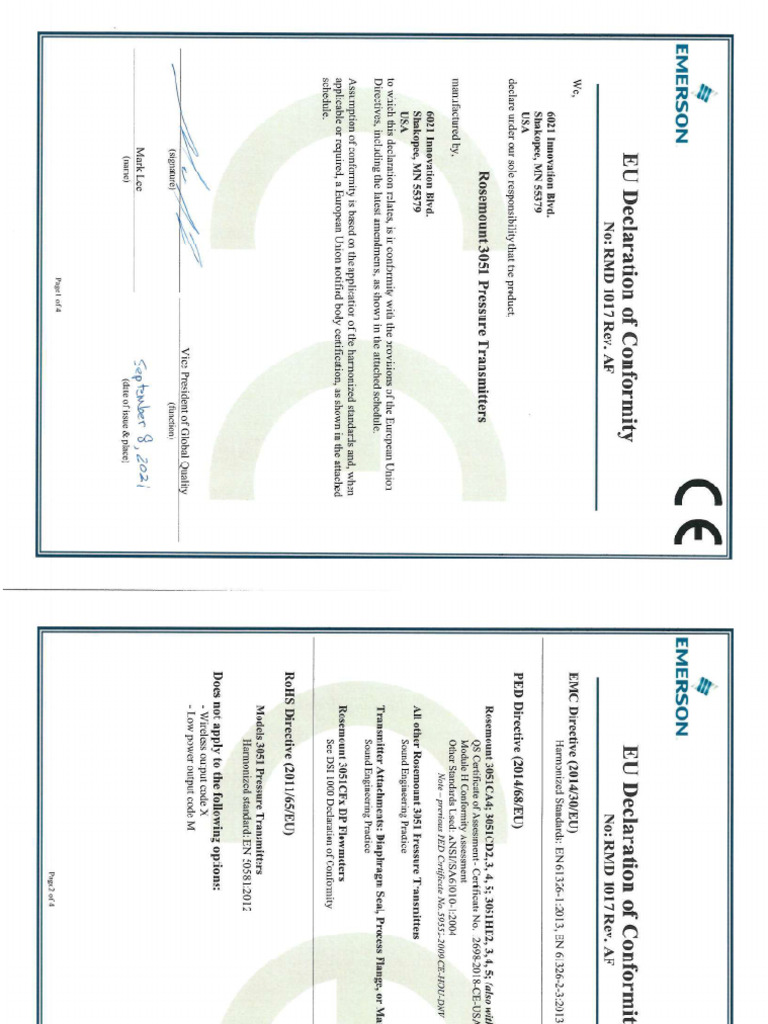 Bas 00 Atex 3105X - Ce | PDF