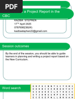 Project Work Marking Guide Summary | PDF | Learning | Creativity