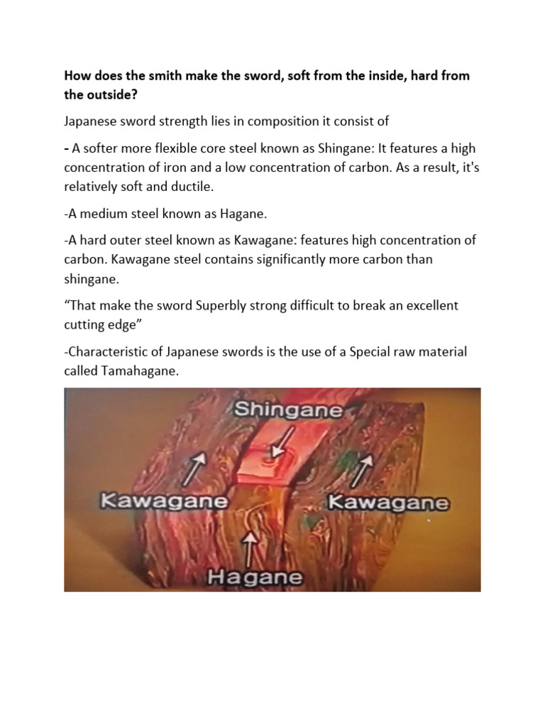 Kawagane: Key to Japanese Sword Strength | PDF