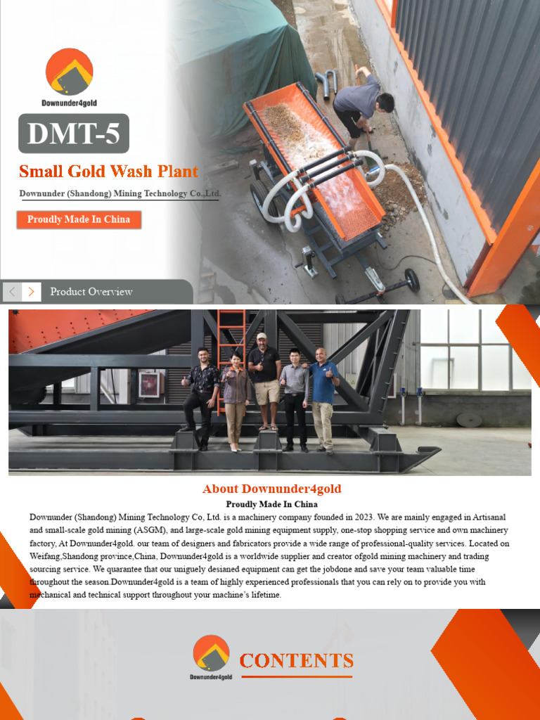 DMT-5 User Manual | PDF | Mining | Mechanical Engineering