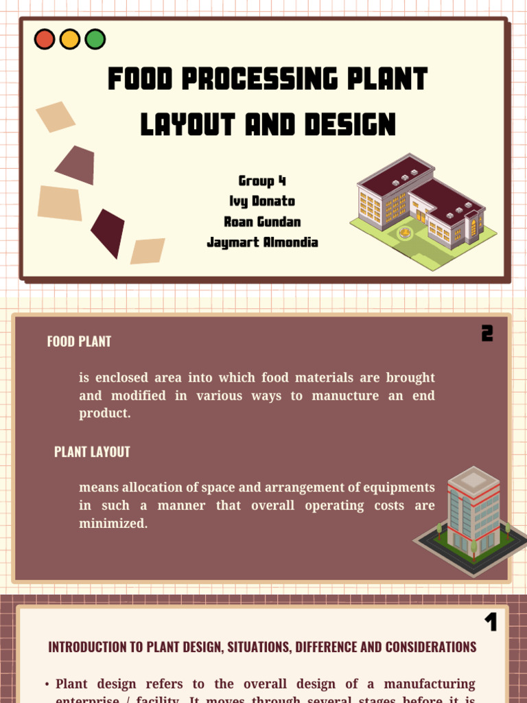 Group 4 Plant Layout | PDF