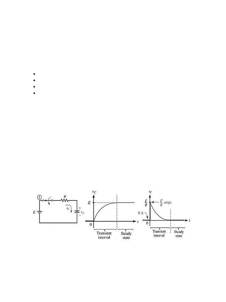 RC Circuit Transient Response Analysis | PDF | Electrical Network ...