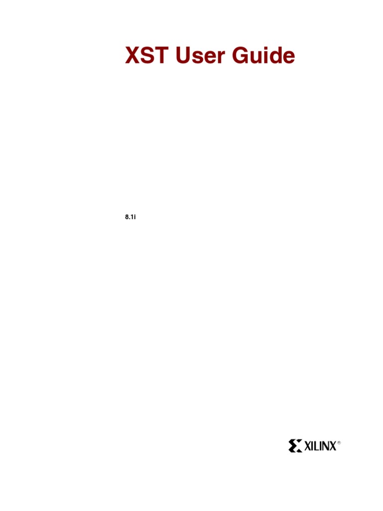 XST VHD Guide | PDF | Art