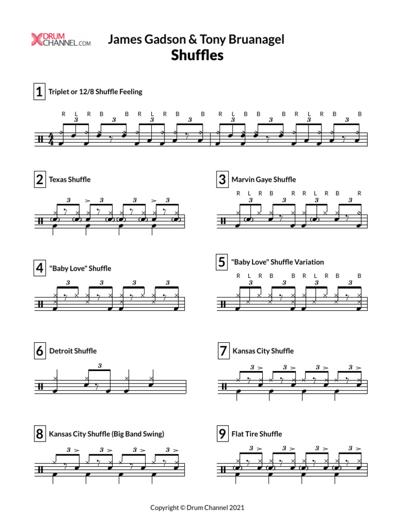 Techniques de Shuffle en Musique | PDF