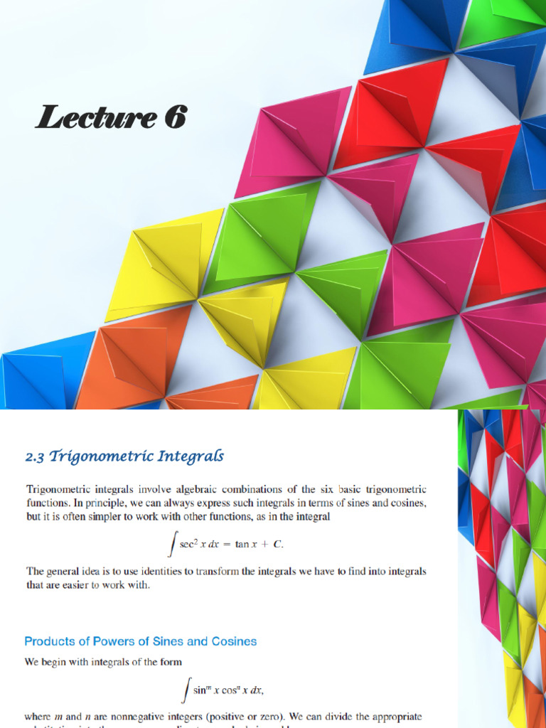 Lecture 6 | PDF