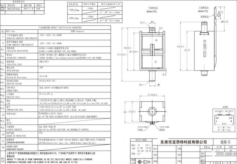 As 0727 Specification | PDF