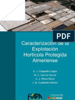 Caracterizacion de La Explotacion Horticola Protegida Almeriense