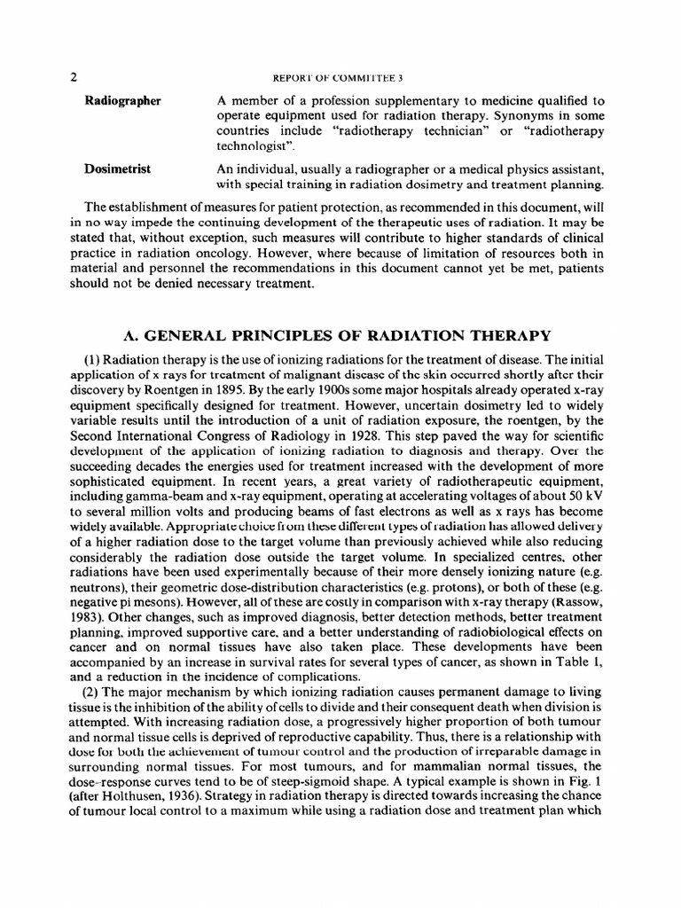 Patient Safety in Radiation Therapy | PDF | Radiation Therapy | Cancer