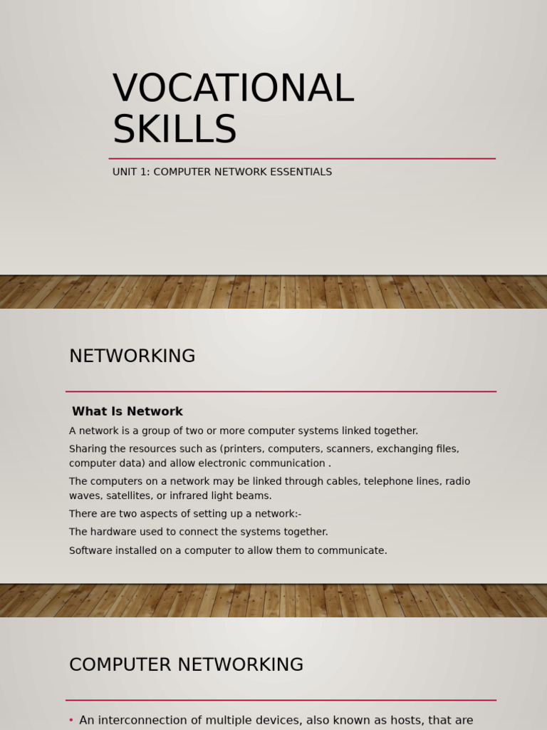 Computer Network Essentials Overview | PDF | Transmission Control ...