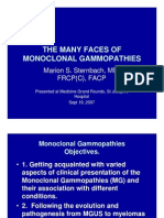 The Many Faces of Monoclonal Gammopathies