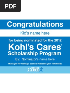 Printable Certificate