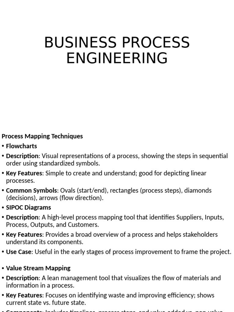 Business Process Engineering Pdf Performance Indicator Business