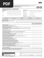 Fall Protection Equipment Inspection Checklist | PDF | Screw ...
