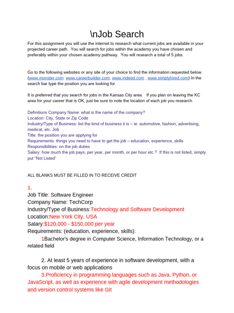 Job Search | PDF | Marketing | Digital Marketing