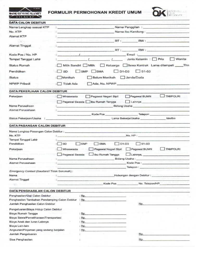 Form Umum | PDF