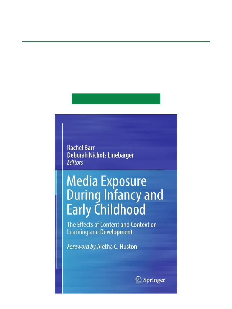 Media Impact on Early Childhood Learning | PDF | Learning | Attention