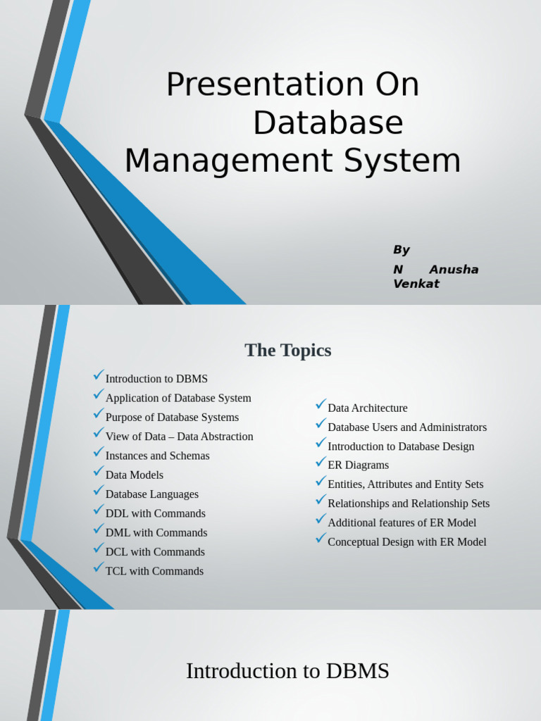 Comprehensive Guide to Database Management | PDF | Databases ...