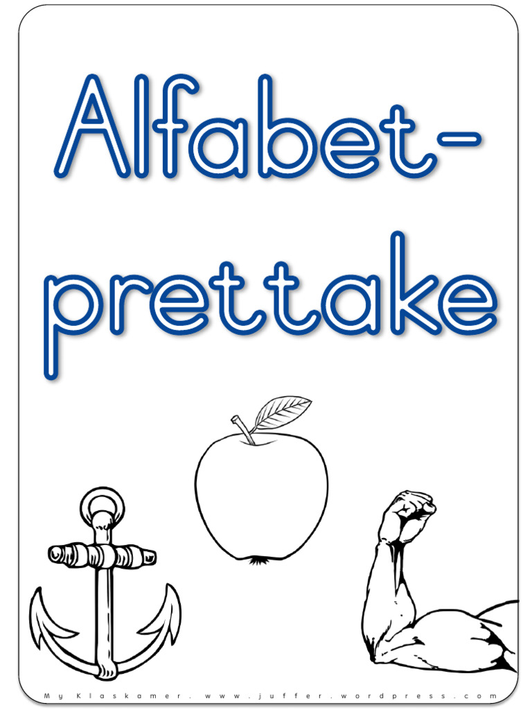 Alfabetprettake 1 | PDF