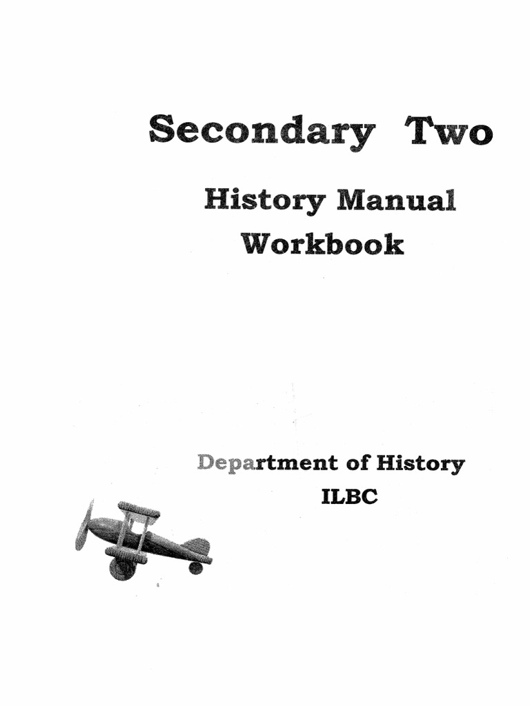 Secondary Two History(Manual Book) | PDF