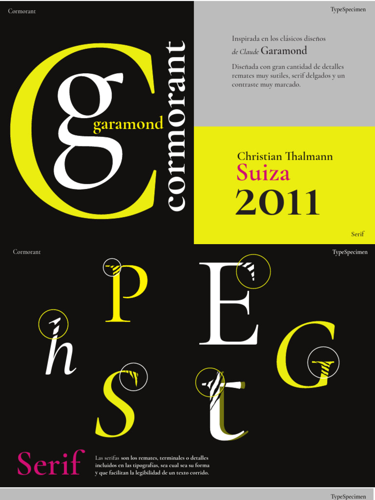 Type Specimen | PDF | Serif | Sans Serif