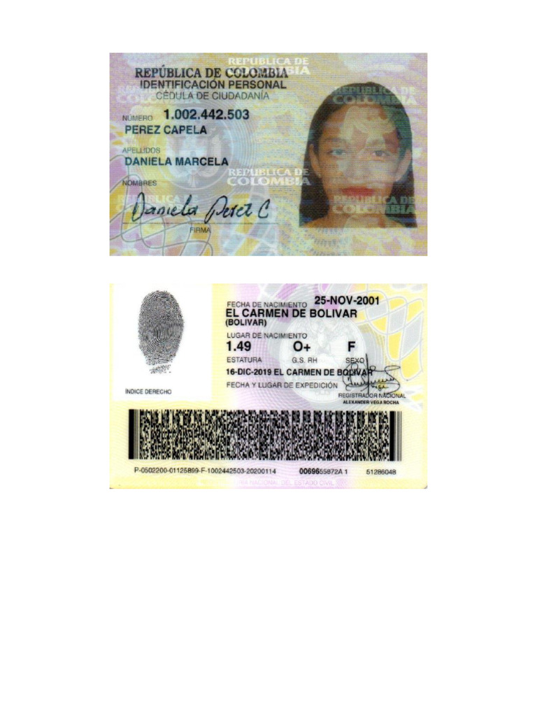 CEDULA | PDF
