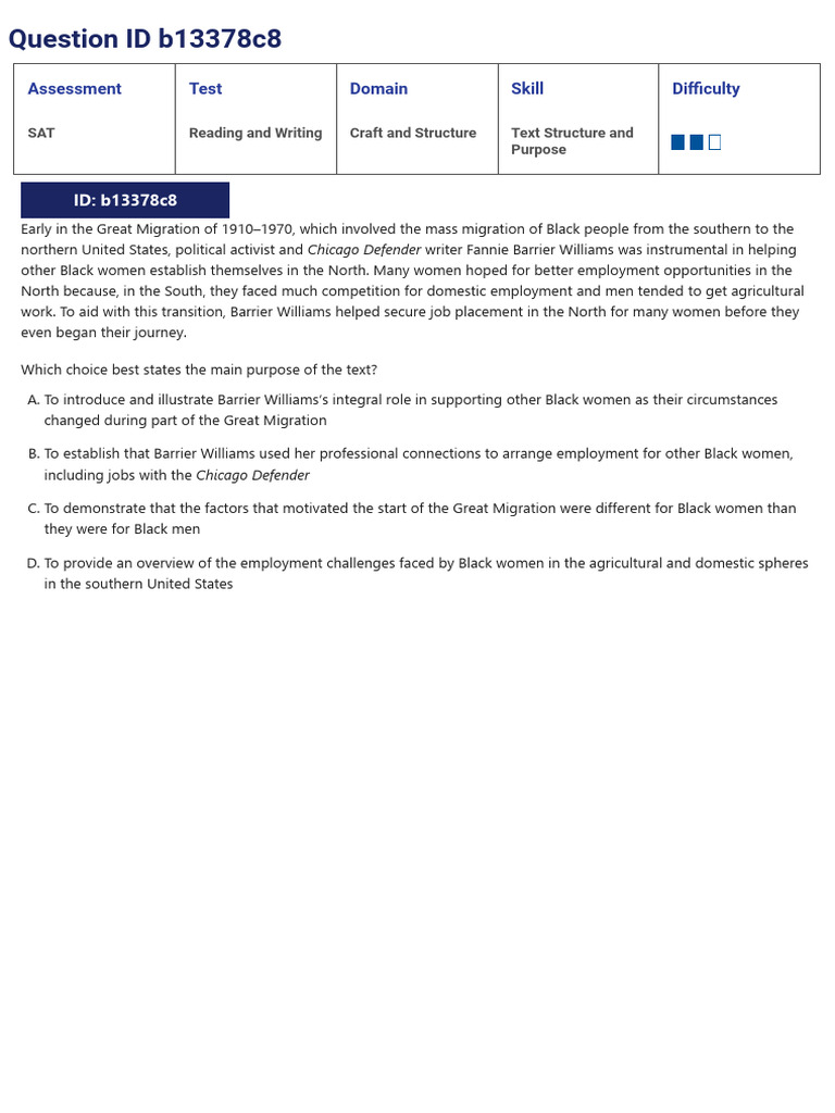 Text Structure and Purpose Medium | PDF | Sat