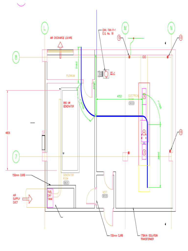 Standby Genset-Layout2 | PDF