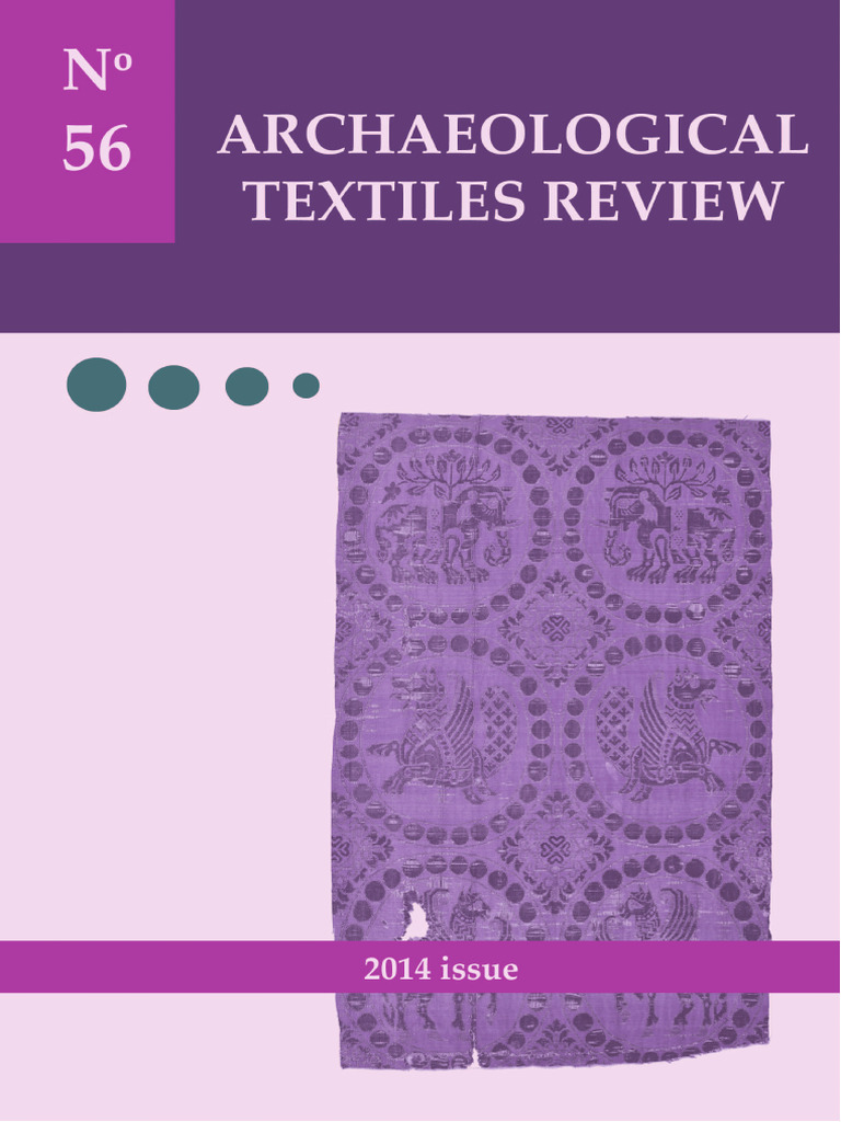 Archaeological Textiles Review No 56 | PDF | Digital Photography | Camera