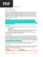 Understanding Basis of Estimate (BOE) | PDF | Business