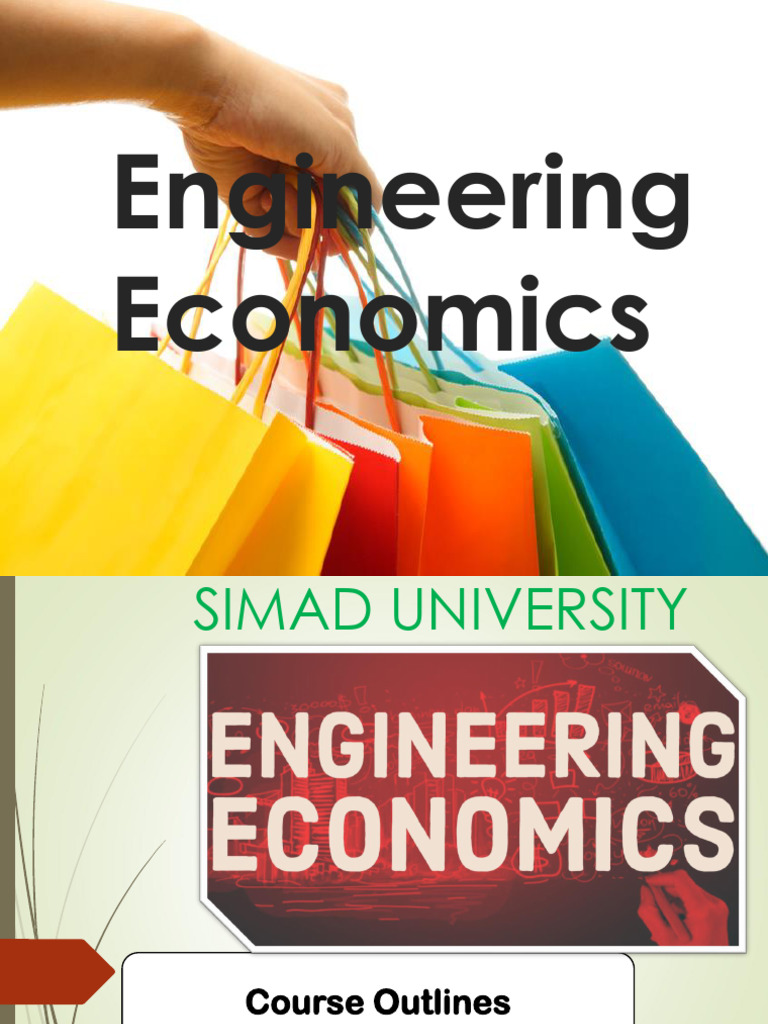 Engineering Economics Course Outline | PDF | Economics | Capital ...