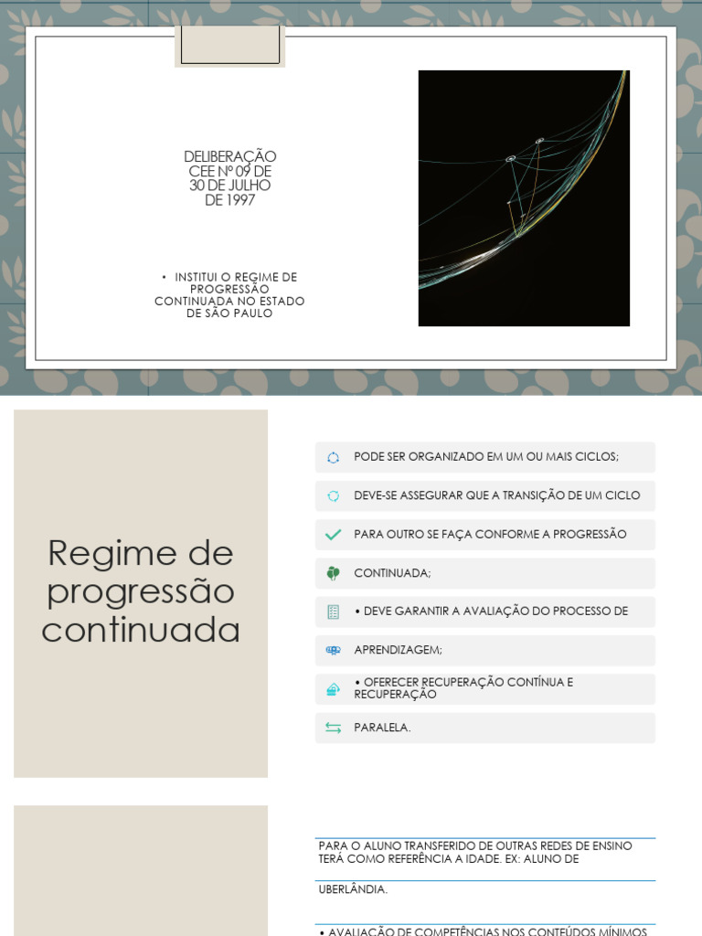 Progressao Continuada | PDF | Pedagogia | Aprendizado