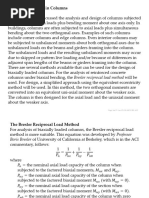 Slender Column Design Principles | PDF | Column | Bending