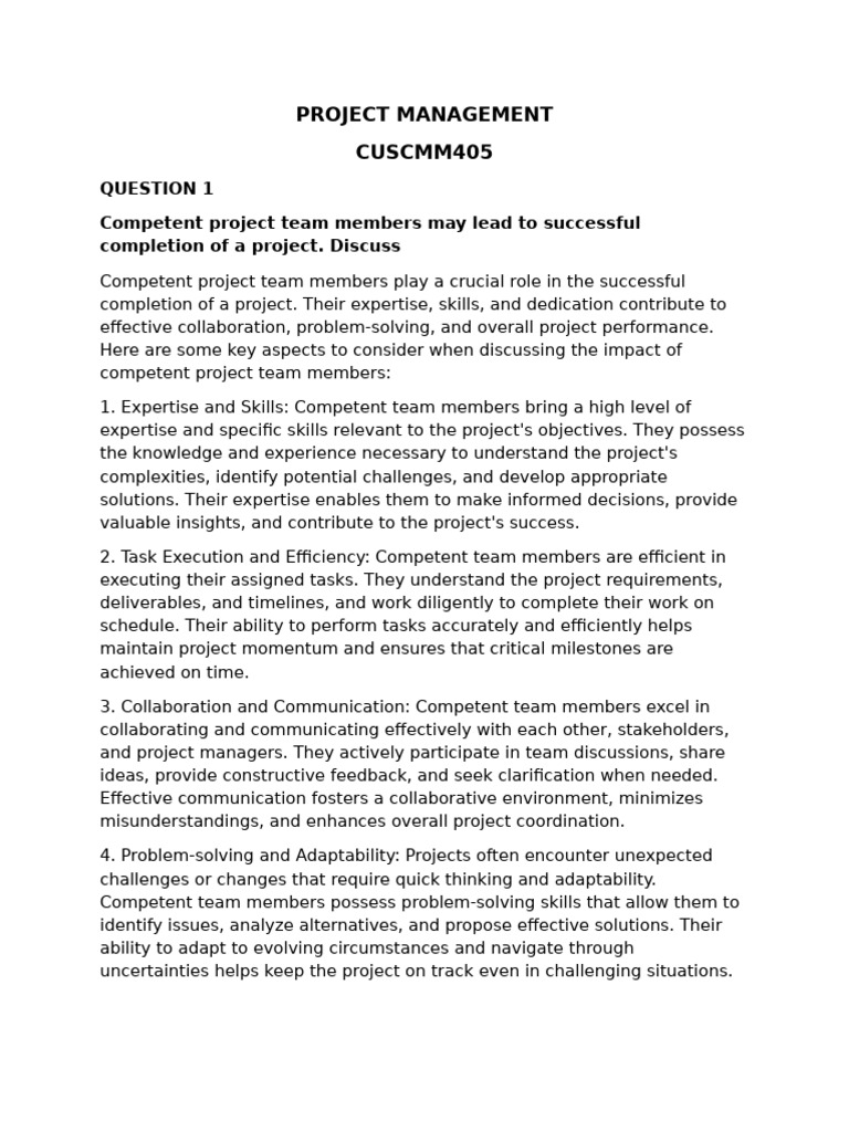 Project Management Tutorials 2 | PDF | Project Management | Risk Management