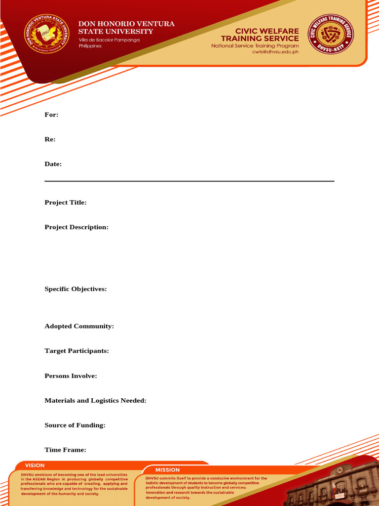 Project Proposal Template | PDF