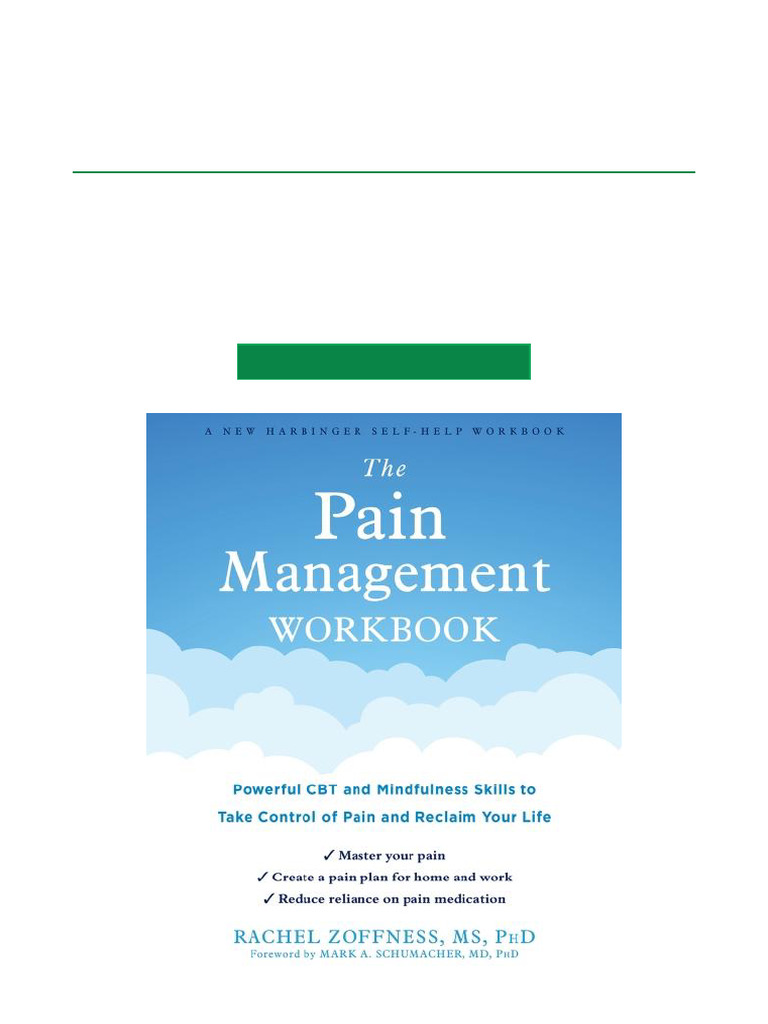 Pain Management Workbook Overview | PDF | Pain | Chronic Pain