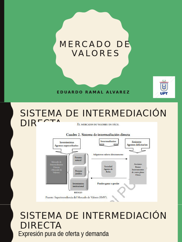 Sesion 2-Mercado de Valores | PDF | Bolsa | Bolsa de Valores