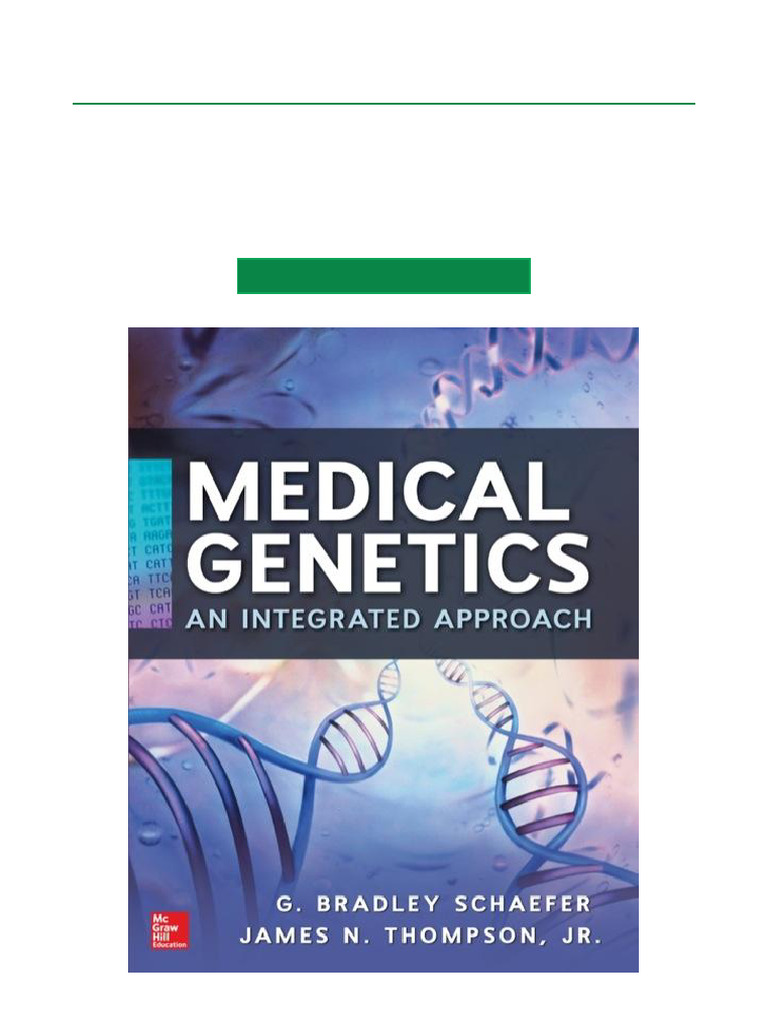 Medical Genetics 1st Edition PDF Download | PDF