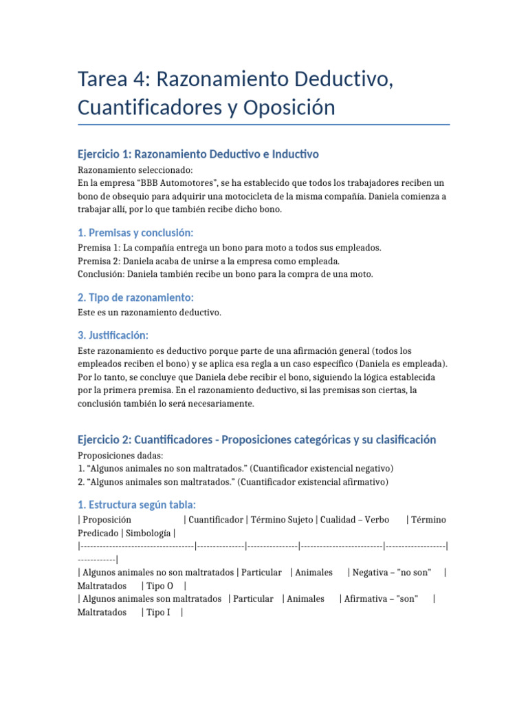 Razonamiento Deductivo y Cuantificadores | PDF | Razonamiento deductivo ...