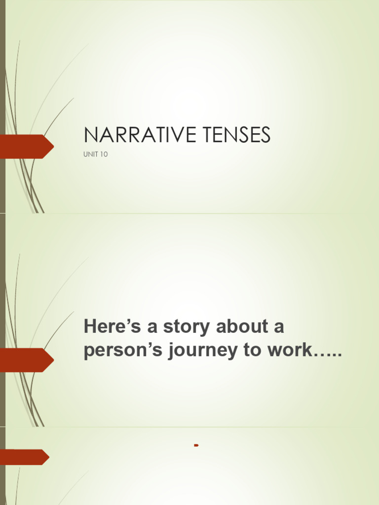 Mastering Narrative Tenses in English | PDF