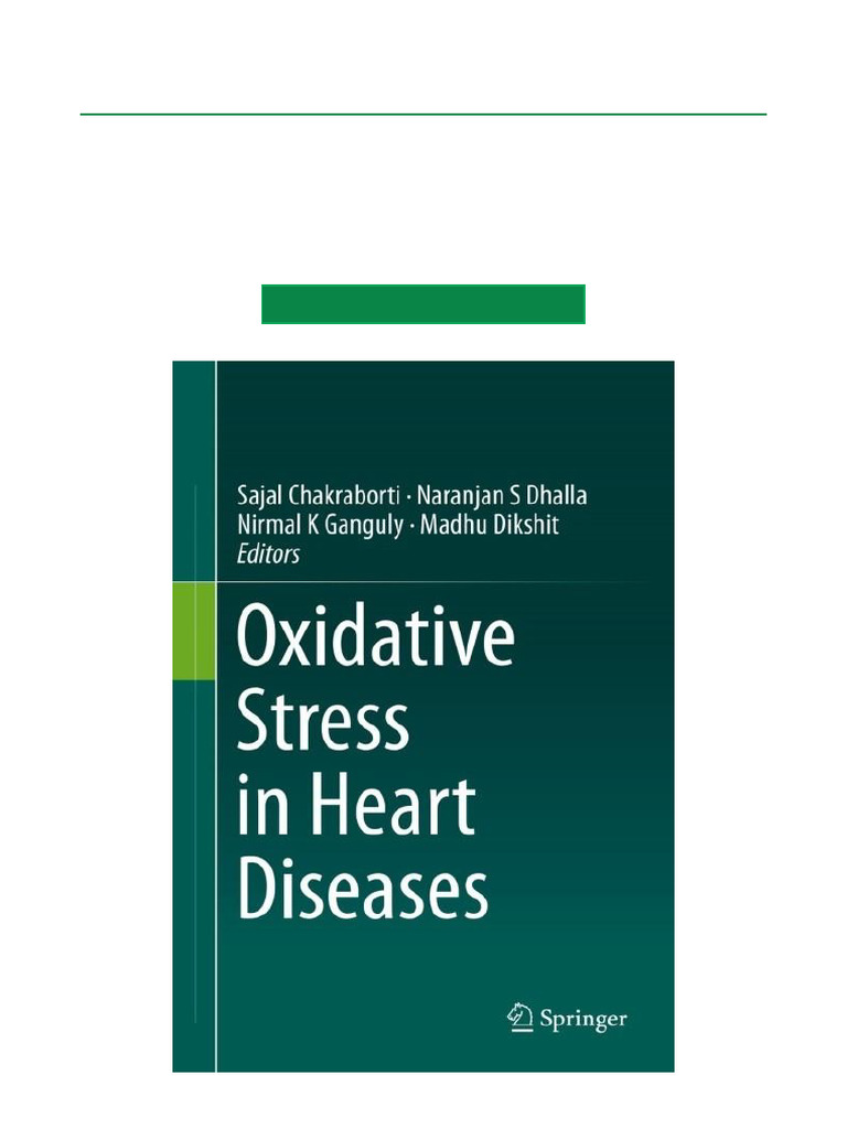 Oxidative Stress in Heart Diseases | PDF | Cardiovascular Diseases ...