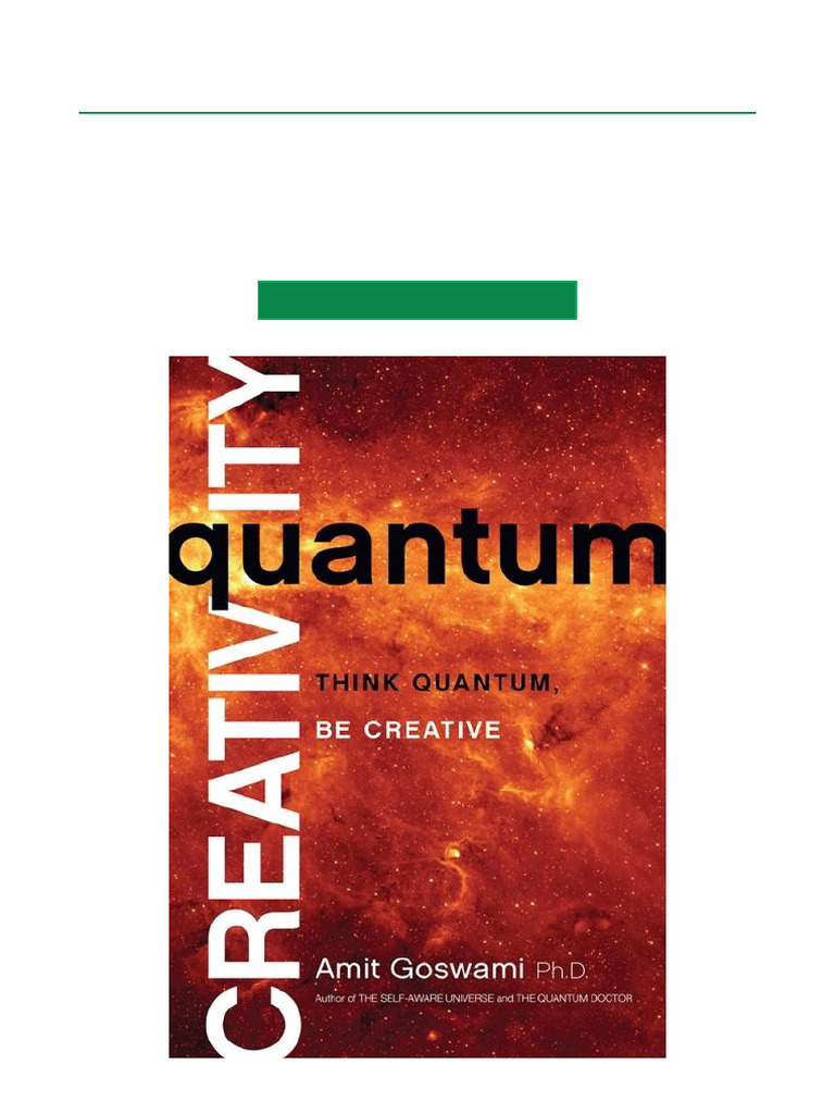 Quantum Creativity: Unlocking Potential | PDF | Creativity | Physics