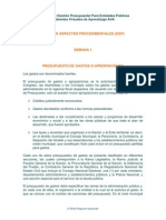 EOP 1.7 Presupuesto de Gastos o Apropiaciones