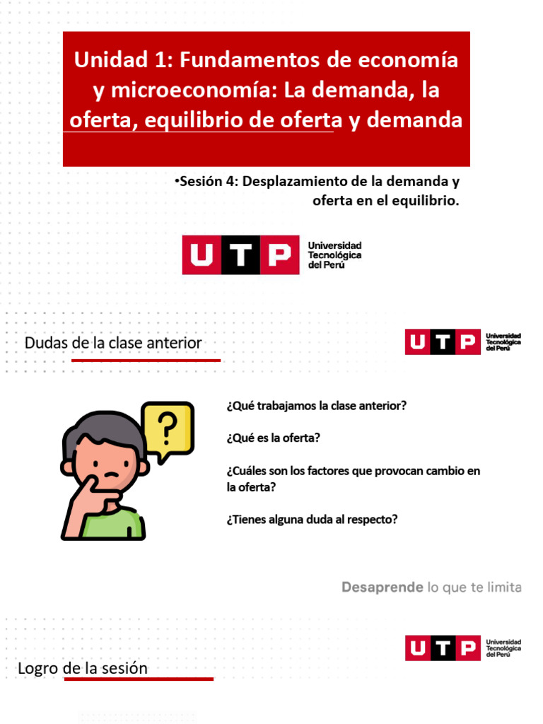 S04 - Desplazamiento de La Demanda y Oferta en El Equilibrio | PDF ...