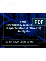 01 SWOT Analysis by Dr. Jones