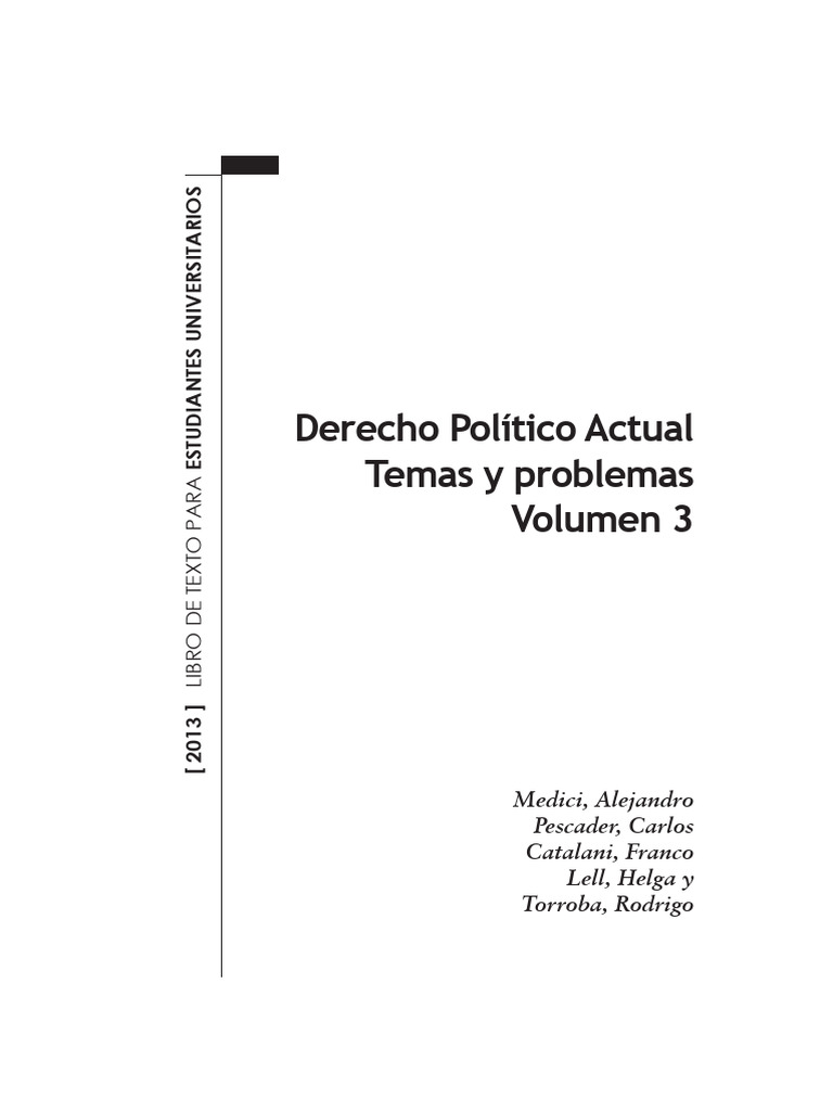 Estado Constitucional en América Latina | PDF | Democracia | Ideologías ...