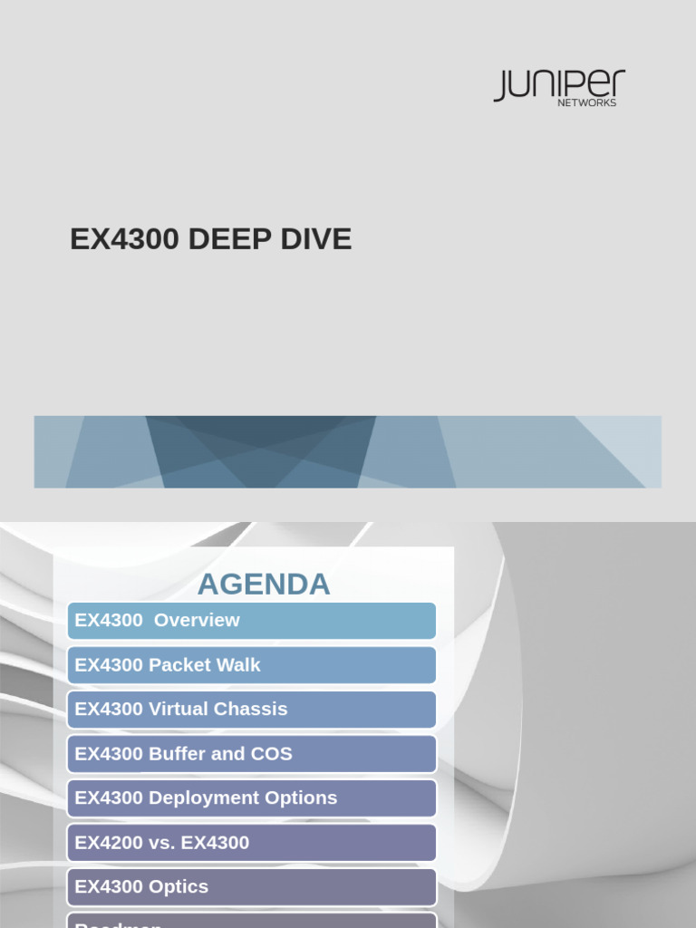 EX4300 Datasheet Overview | PDF | Computer Engineering | Physical Layer ...