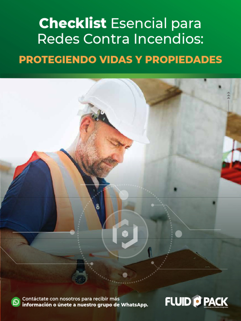 Checklist para Sistemas Contra Incendio | PDF | Tubería (transporte de ...