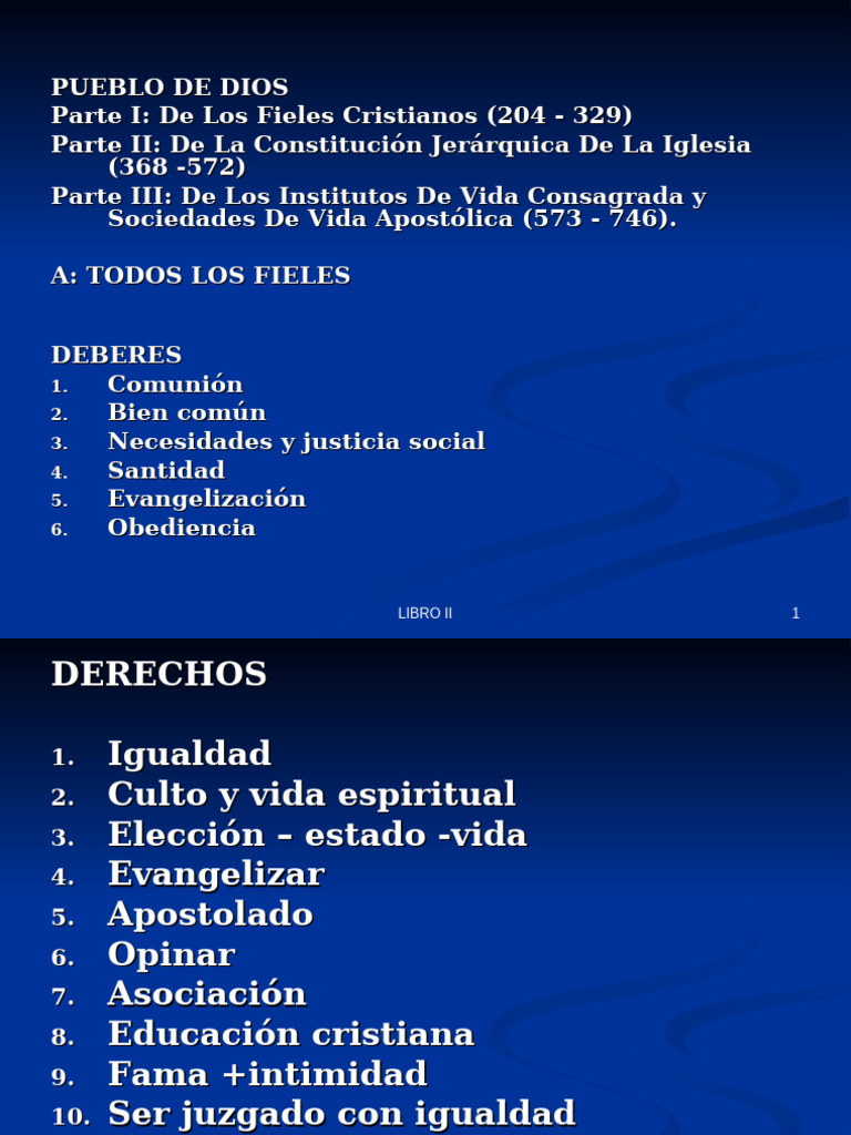 Estructura y Deberes de la Iglesia Católica | PDF | obispo | Iglesia ...