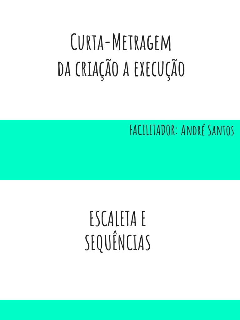 Escaleta: Estrutura do Roteiro Cinematográfico | PDF | Roteiro | Narrativa