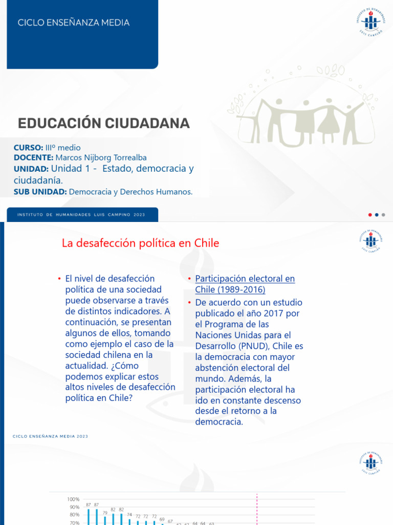 Desafección y democracia en Chile | PDF | Desigualdad social ...